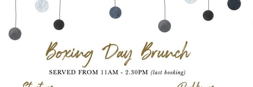 Boxing Day Brunch
